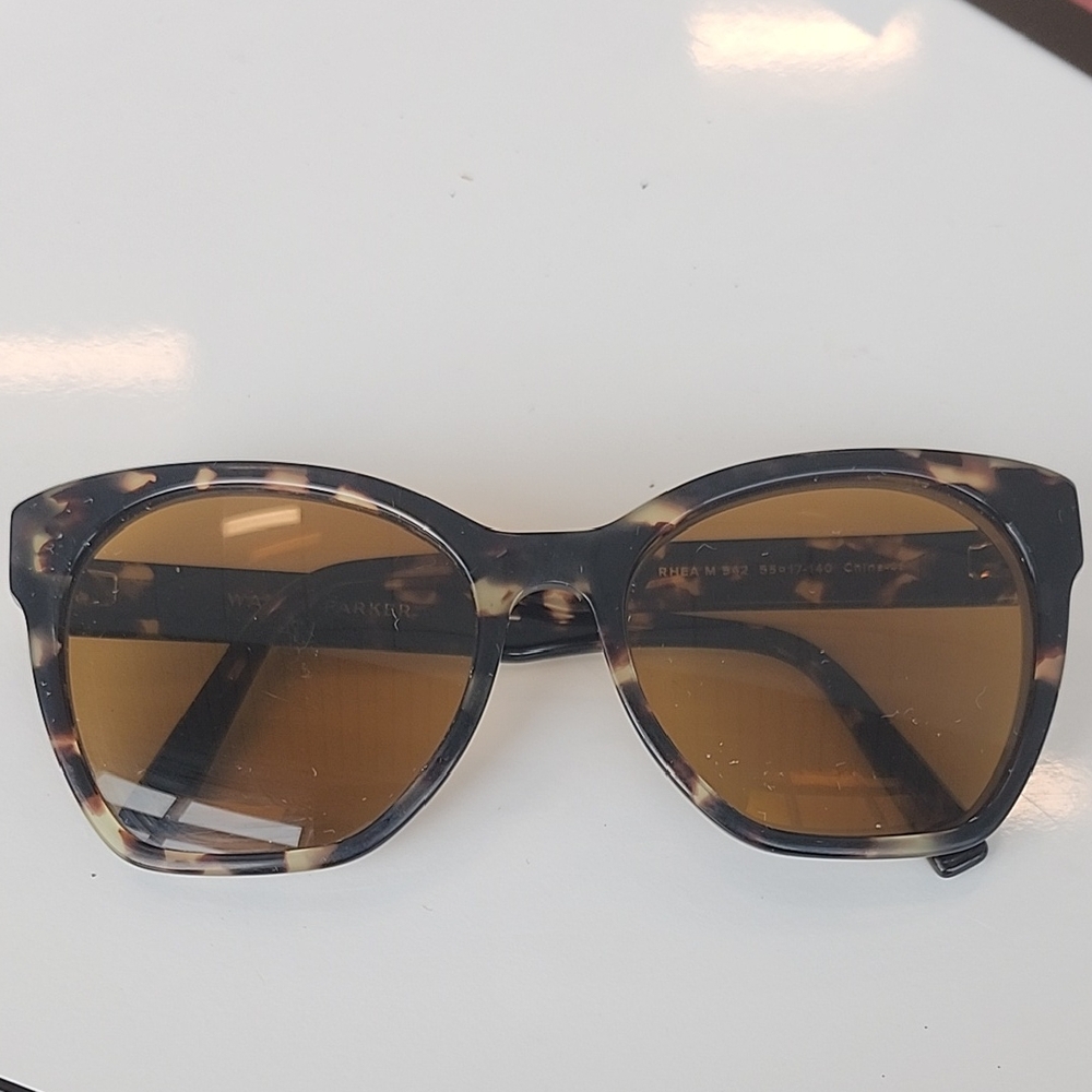 Warby Parker- RHEA  Brown Tortoise Sunglasses